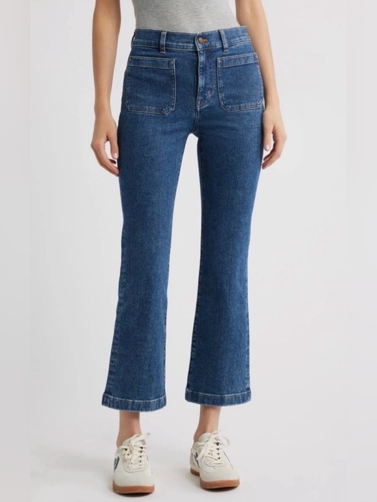Madewell Denim - Madewell Mid-Rise Kick Out Cropped Jeans